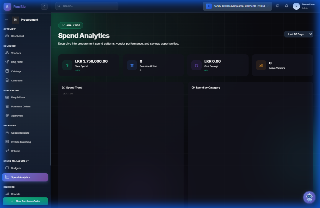 AI Spend Analytics - Intelligent cost optimization